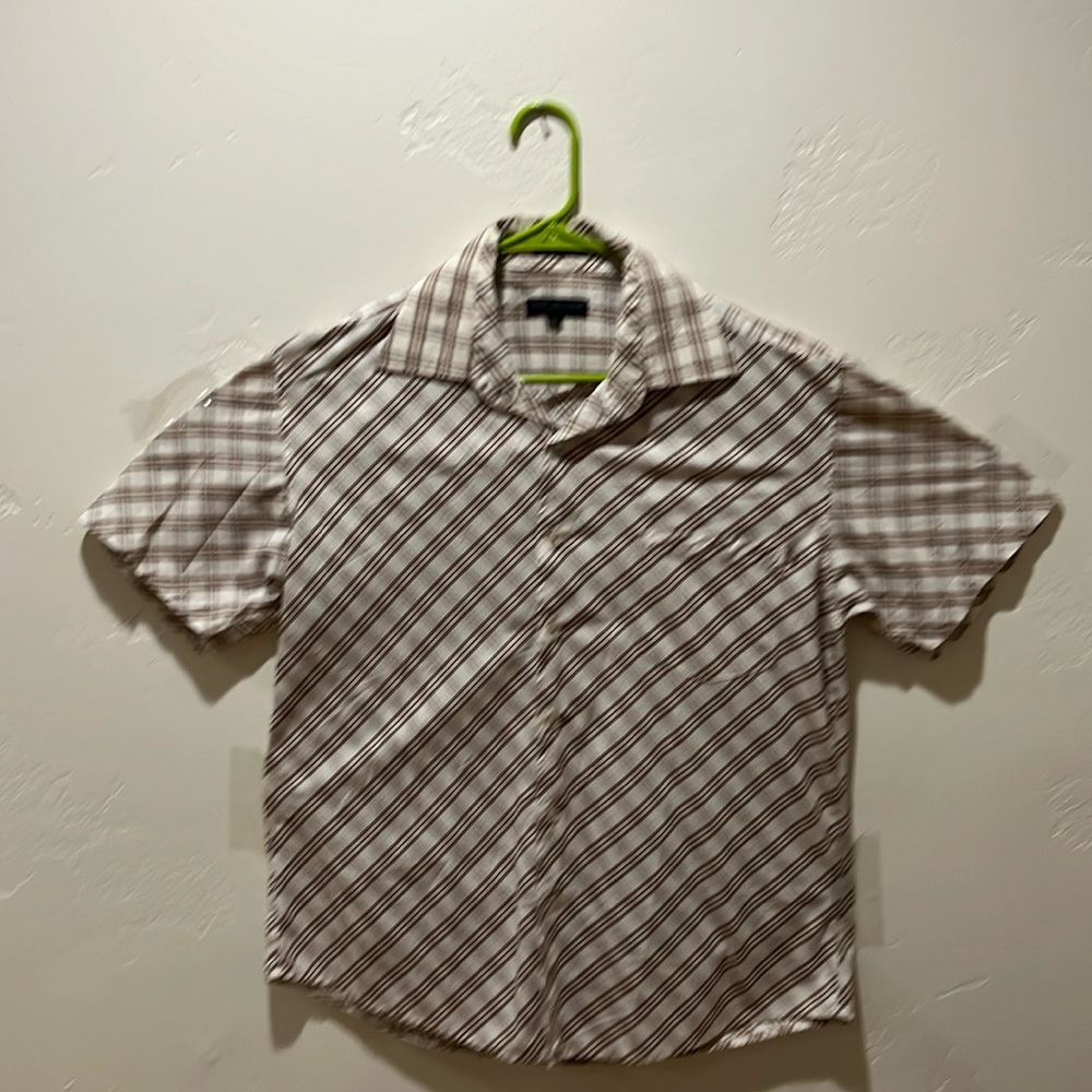 This A Classic Version Barge Button Down Shirt Lo… - image 1